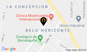 Mapa de Industrias Groza S.a. en Barranquilla