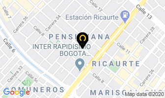 Mapa de Industrias H.d. Ltda. en Bogotá D.C