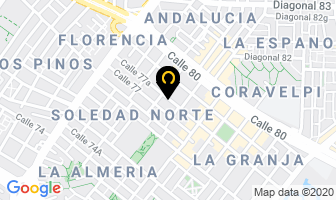 Mapa de Industrias Indulap Ltda. en Bogotá D.C