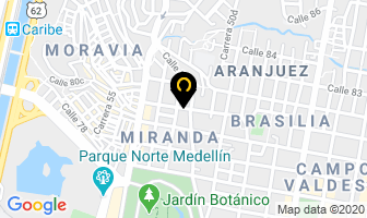 Mapa de Industrias Indymass S.a.s en Medellín