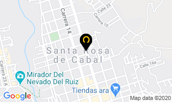 Mapa de Industrias Jaramillo Indujara en Santa Rosa de Cabal