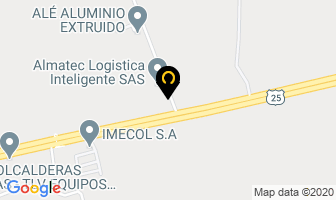 Mapa de Industrias Lehner S.a. en Cali