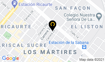 Mapa de Industrias Madeintec Ltda en Bogotá D.C