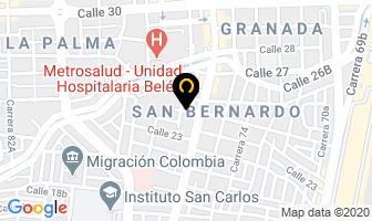 Mapa de Industrias Magna en Medellín