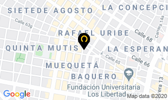 Mapa de Industrias Maravedi Cía. Ltda. en Bogotá D.C