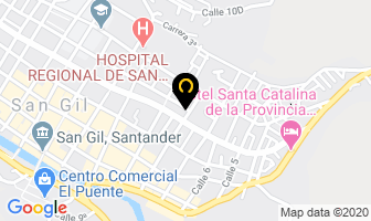 Mapa de Industrias Mogotes S.a.s en San Gil