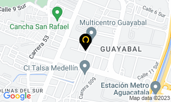 Mapa de Industrias Pigmalion en Medellín
