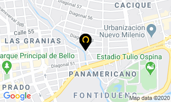 Mapa de Industrias Plasticas Hm Ltda. en Medellín