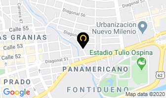 Mapa de Industrias Plásticas Hm Ltda en Medellín