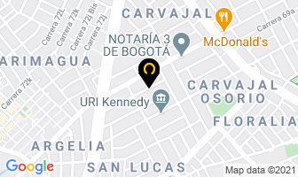 Mapa de Industrias Plásticas L.r.o. Ltda. en Bogotá D.C