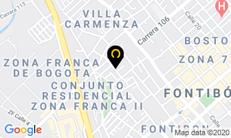 Mapa de Industrias Quimant S.a.s en Bogotá D.C