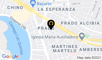 Mapa de Industrias Smith Ltda. en Cartagena