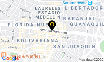 Mapa de Industrias Tago S.a. en Medellín