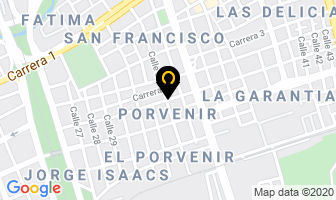 Mapa de Industrias Vastor Ltda. en Cali
