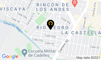 Mapa de Industrias Viba Ltda. en Bogotá D.C