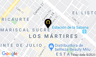 Mapa de Industrias Zarofil Ltda en Bogotá D.C