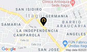 Mapa de Indutorno Ltda. en Itaguí