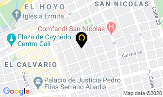 Mapa de Indutrias V & G en Cali
