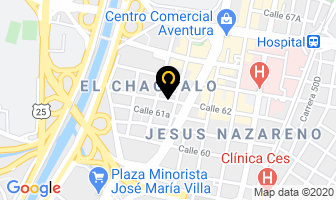 Mapa de Indutrometal en Medellín