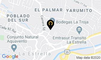 Mapa de Induvel Ltda. en Medellín