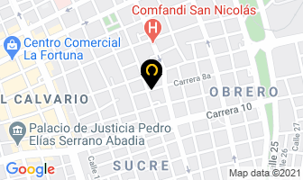 Mapa de Inemec Ltda. en Cali
