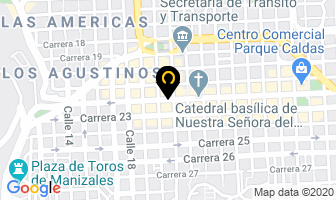 Mapa de Ines Castañeda en Manizales