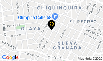 Mapa de Inf Incons Gustavo en Barranquilla