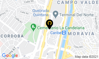 Mapa de Infantiles Alejandra Terminal en Medellín