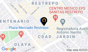 Mapa de Infantiles Bibianita en Bogotá D.C