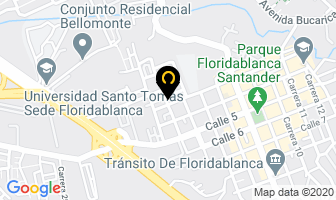 Mapa de Infantiles Claratex en Bucaramanga
