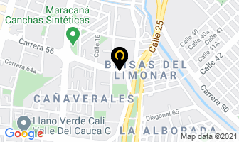 Mapa de Infantiles Danna en Cali