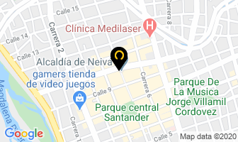 Mapa de Infihuila en Neiva
