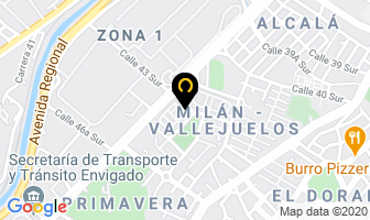 Mapa de Inflaventura en Medellín