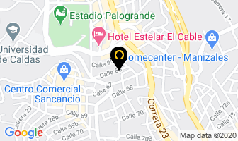 Mapa de Infocor.co en Manizales