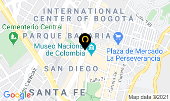 Mapa de Informatica Cooperativa Y Judicial Ciani en Bogotá D.C