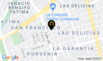 Mapa de Inga Montajes en Cali
