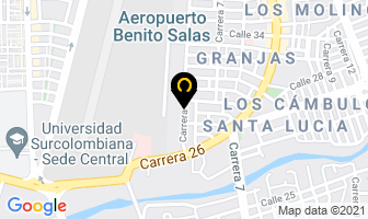 Mapa de Ingacon Ltda. en Neiva