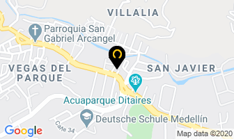Mapa de Ingeaire Ltda. en Medellín