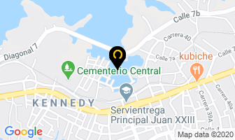 Mapa de Ingeases Ltda. en Buenaventura