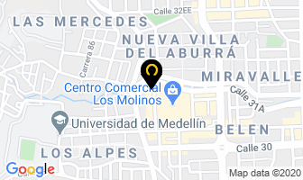 Mapa de Ingecm en Medellín