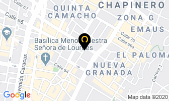 Mapa de Ingecoper Ltda en Bogotá D.C