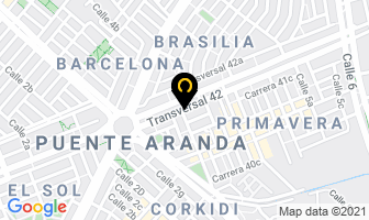 Mapa de Ingedraal Ltda. en Bogotá D.C