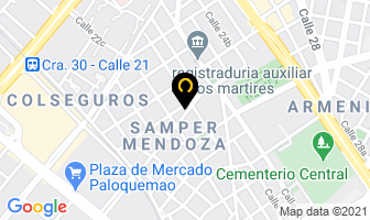 Mapa de Ingelectromecánica Ltda. en Bogotá D.C