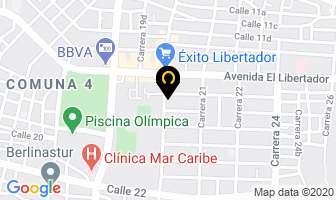 Mapa de Ingemédica Ríos Ltda. en Santa Marta