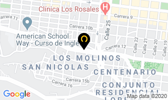Mapa de Ingeniar Inoxidables en Pereira