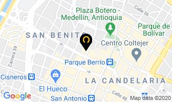 Mapa de Ingeniar S.a.s en Medellín