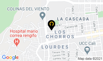 Mapa de Ingeniería De Servicio Computadores Ltda. en Cali