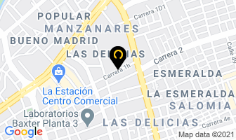 Mapa de Ingeniería Siglo Xxi Ltda. en Cali