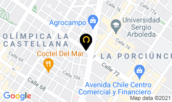 Mapa de Ingeniería Telefónica en Bogotá D.C