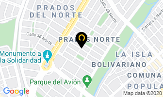 Mapa de Ingeniería Y Construcciones Sion Ltda. en Cali